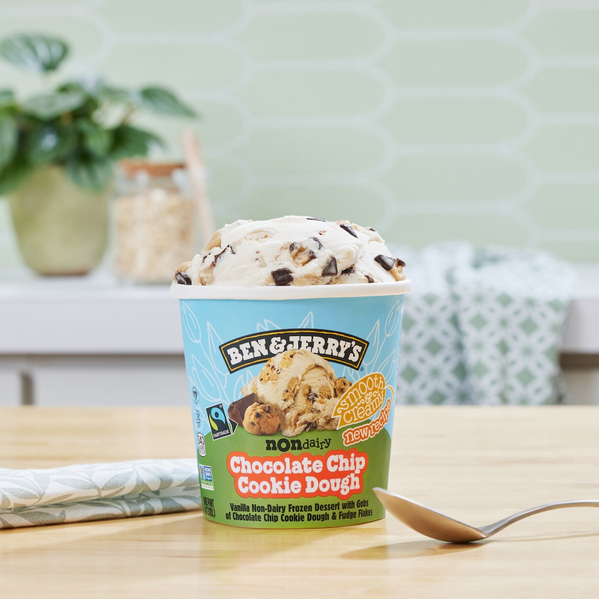 Chocolate Chip Cookie Dough NonDairy Oat Ben & Jerry’s